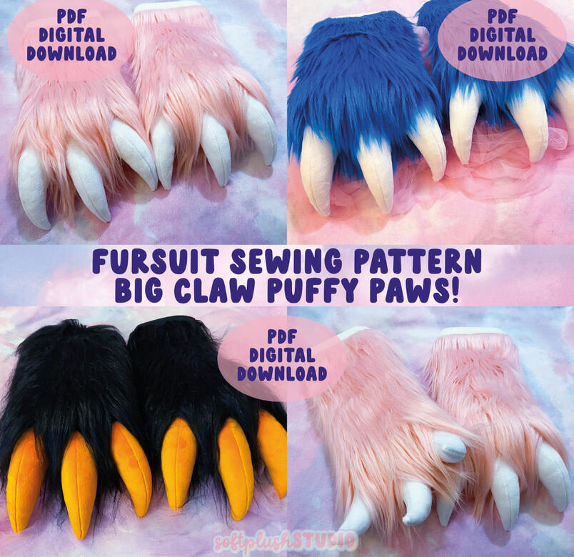 3 Claw By SoftPlushStudio