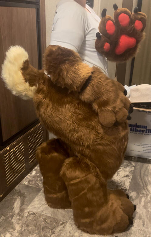 Puffy Paws, Digi 2.0 Feet, Arm Sleeves and Digi Legs with Attached Nub Tail