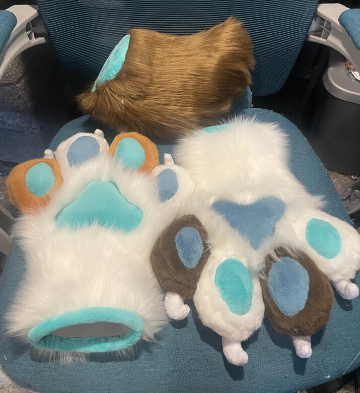 Paws and Nub Tail