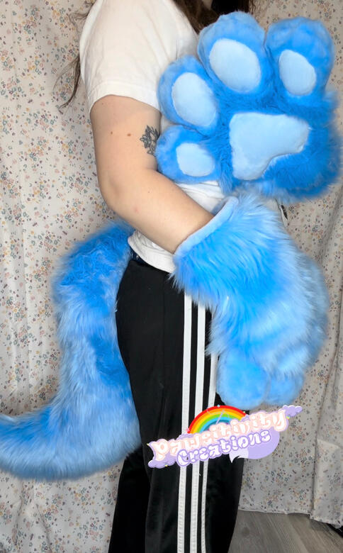 Puffy Paws and Small Tail